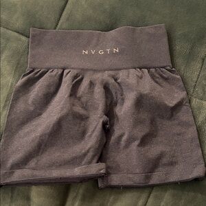 NVGTN Charcoal High-Waisted Women's Shorts